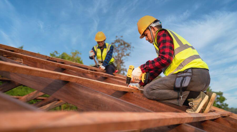 Professional New roof installation in Tow, TX